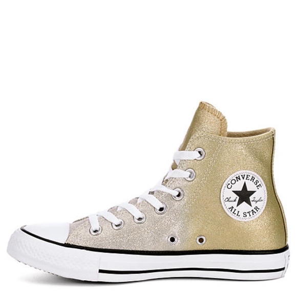 Converse Shoes - New Women's Converse Hi Ombre Metallic Sneakers